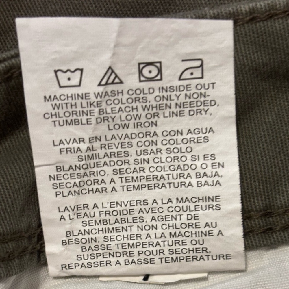 Wrangler Men's Olive Green Cargo Shorts - Picture 6 of 8